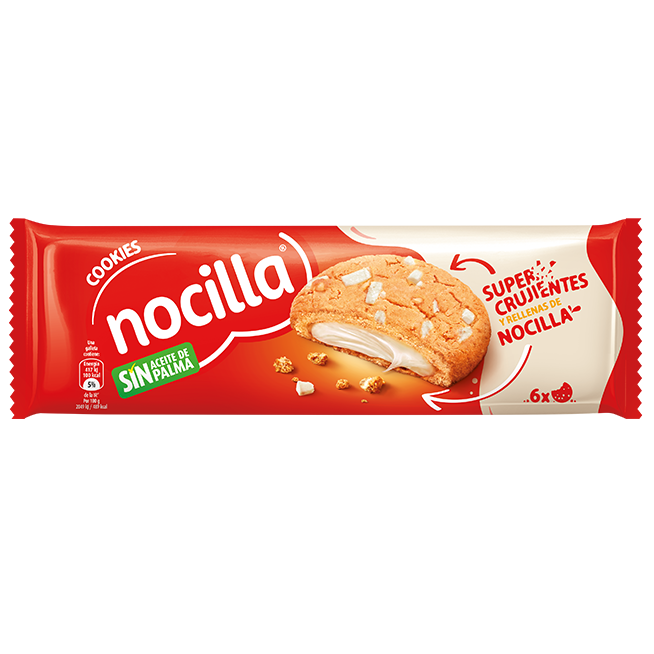 Nocilla Cookies White Choc Flavour