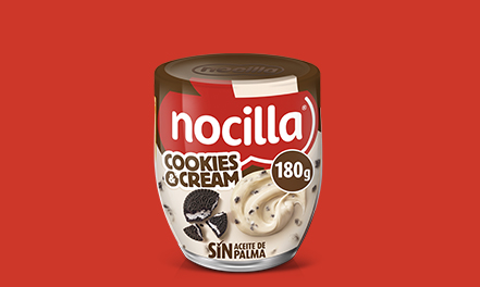 Nocilla Cookies&Cream Reusable Glass 180g
