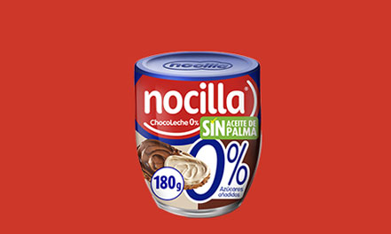 Nocilla DUO 0% sugar added