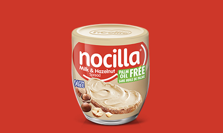 Nocilla Milk&Hazelnut Reusable Glass international 180g