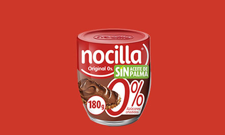 Nocilla Original 0% Reusable Glass 180g
